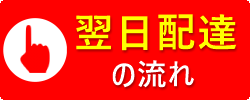 翌日配達の流れのボタン